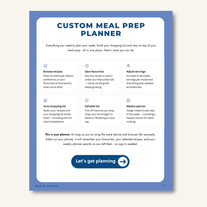 Meal Prep Guide